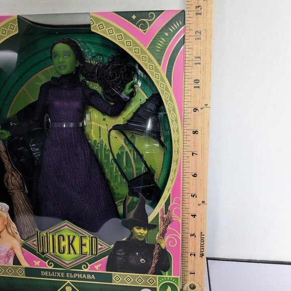 Mattel Wicked Movie DELUXE Elphaba Witch Fashion Doll - URL Misprint Error - Picture 16 of 16